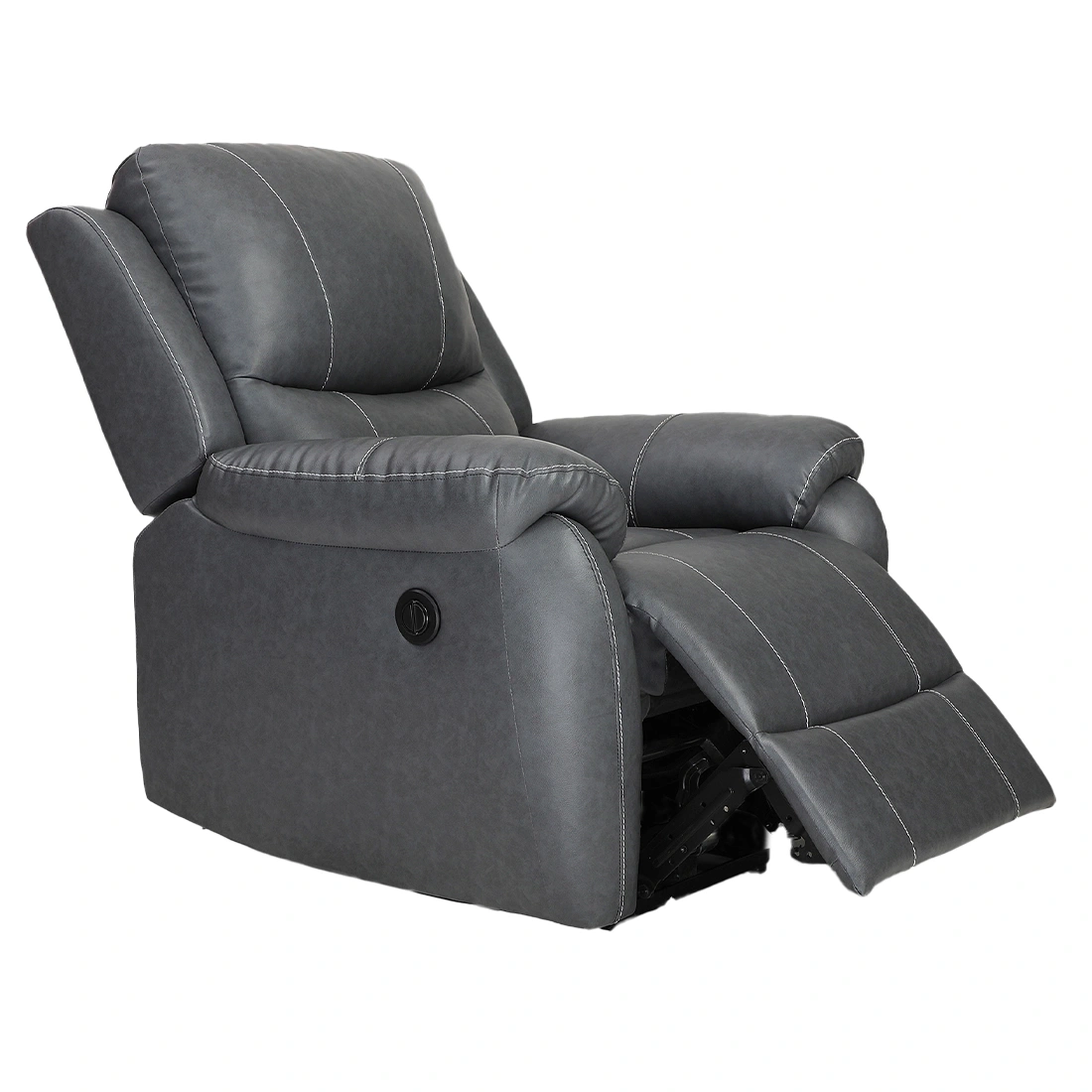 Recliners India Single Seater Recliner Sofa - Lite (Color: Grey)-8