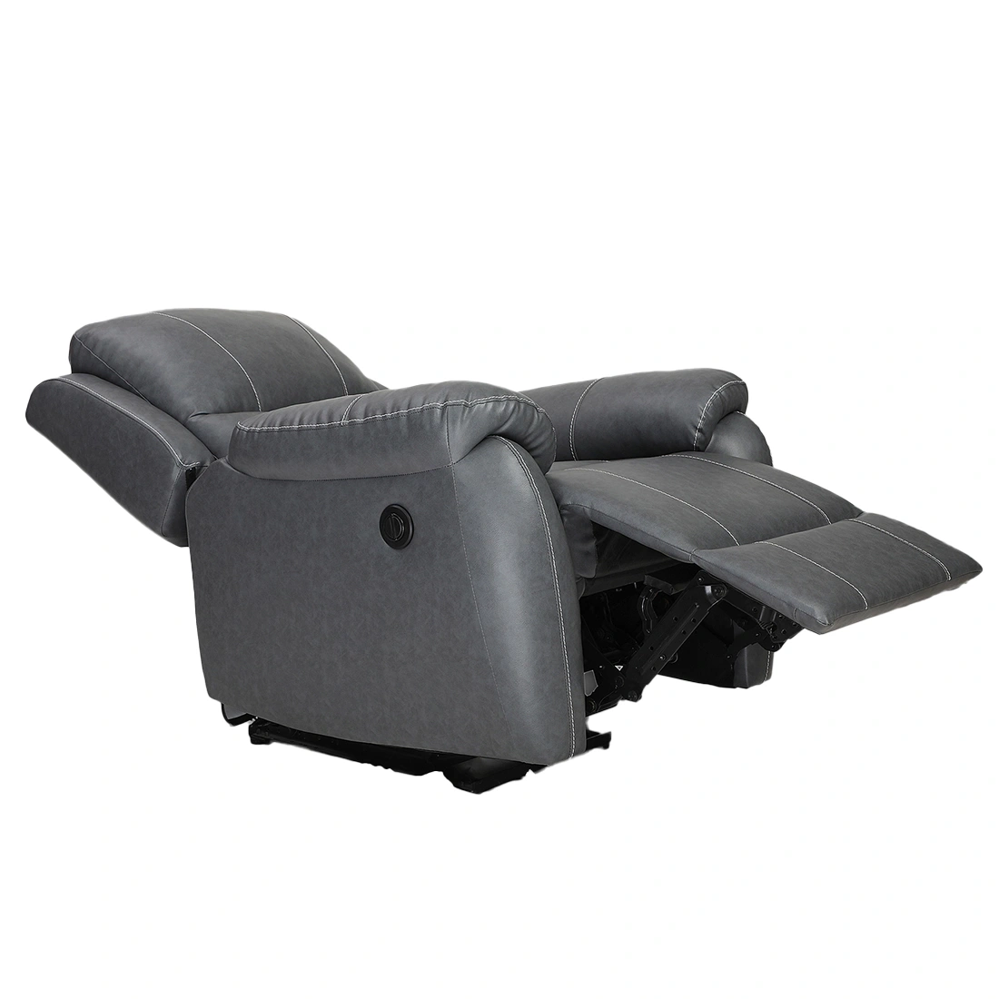 Recliners India Single Seater Recliner Sofa - Lite (Color: Grey)-9