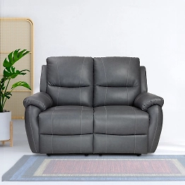 Two Seater Recliner Sofa for Living Room– Lite | Recliner Sofa | Recliner Sofa for Home Relax | Recliner | 2 Seater Chair Sofa | Two Seater Motorized/Manual Recliner | 1 Year Warranty | Recliners India
