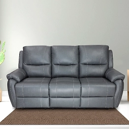 Three Seater Recliner Sofa for Living Room – Lite | Recliner Sofa | Recliner Chairs for Home Relax | Recliner | 3 Seater Chair Sofa | Three Seater Motorized/Manual Recliner | 1 Year Warranty | Recliners India