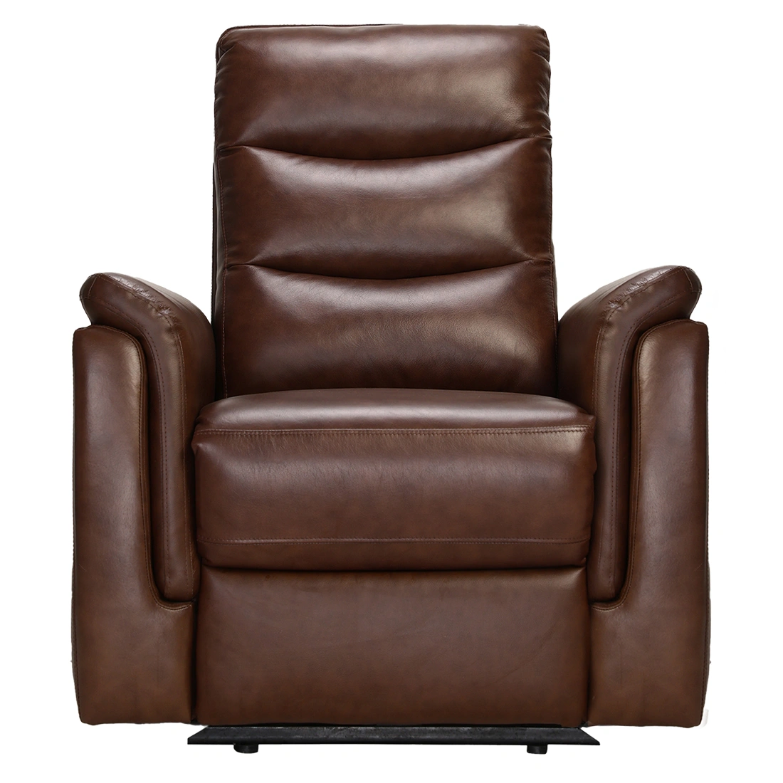 Recliners India Single Seater Recliner Sofa - Crown (Color: Dark Brown Two Tone)-6