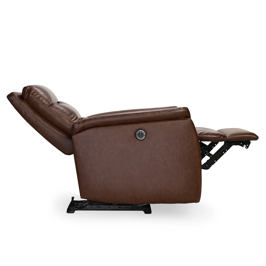 Recliners India Single Seater Recliner Sofa - Crown (Color: Dark Brown Two Tone)-8