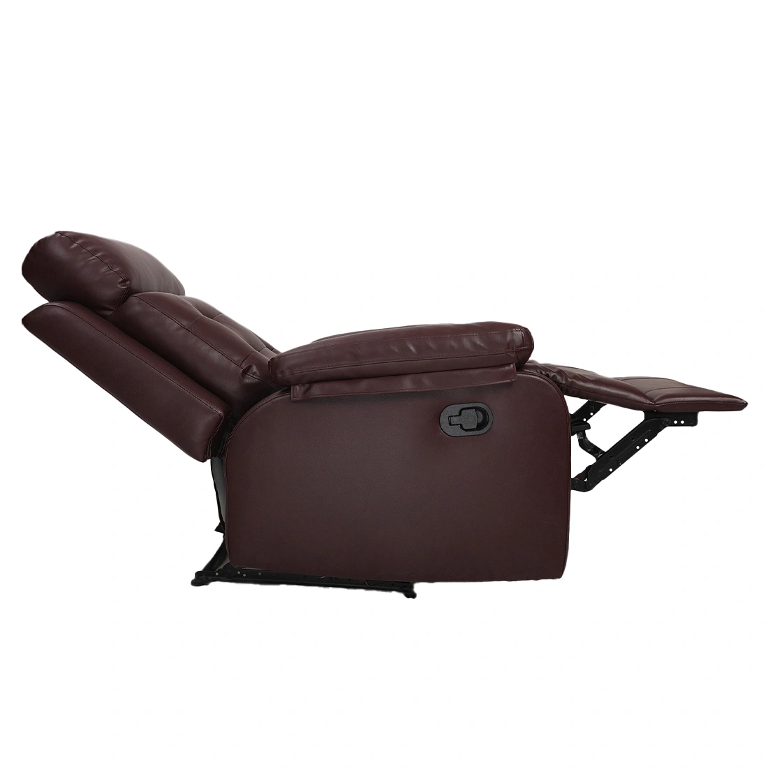 Recliners India Single Seater Recliner Sofa - Tango (Color: Cherry Two Tone)-8