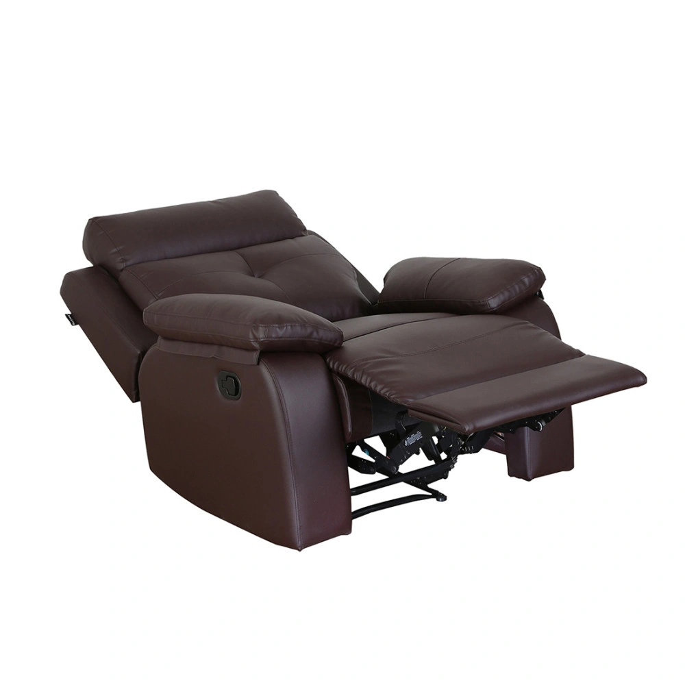 Recliners India Single Seater Recliner Sofa - Ohio (Color: Brown)-8