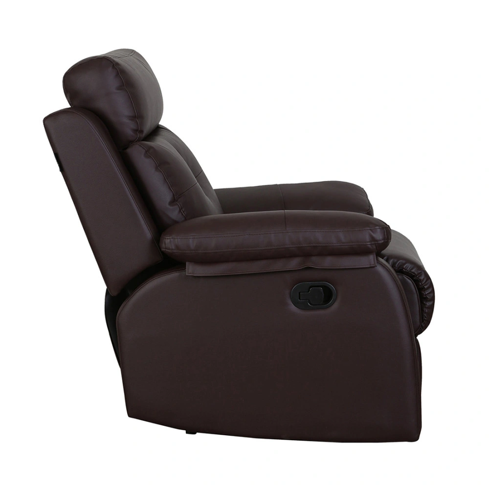 Recliners India Single Seater Recliner Sofa - Ohio (Color: Brown)-9