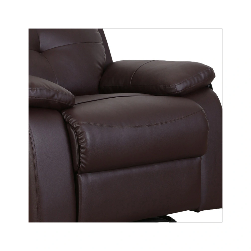 Recliners India Single Seater Recliner Sofa - Ohio (Color: Brown)-10