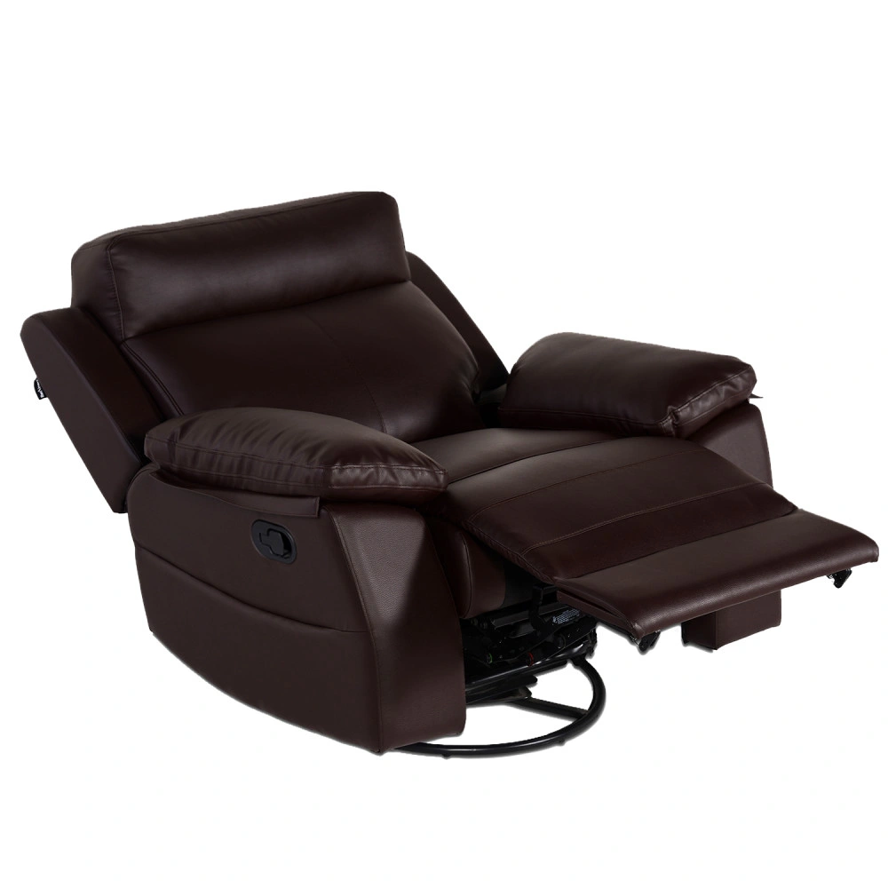 Recliners India Single Seater Recliner Sofa - Lazino (Color: Dark Brown)-8