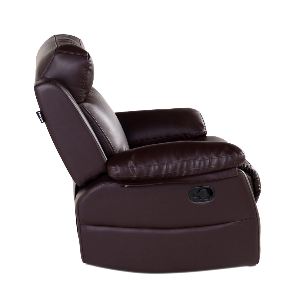 Recliners India Single Seater Recliner Sofa - Lazino (Color: Dark Brown)-9