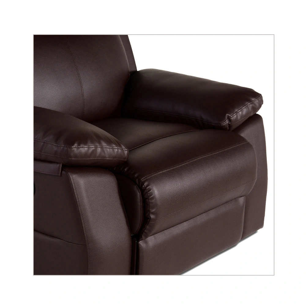 Recliners India Single Seater Recliner Sofa - Lazino (Color: Dark Brown)-10