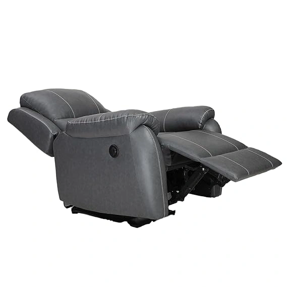 Recliners India Single Seater Recliner Sofa - Lite (Color: Grey)-3