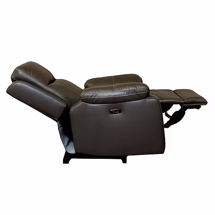Recliners India Single Seater Recliner Sofa for Living Room - Omega (Color: Stone Grey)-2