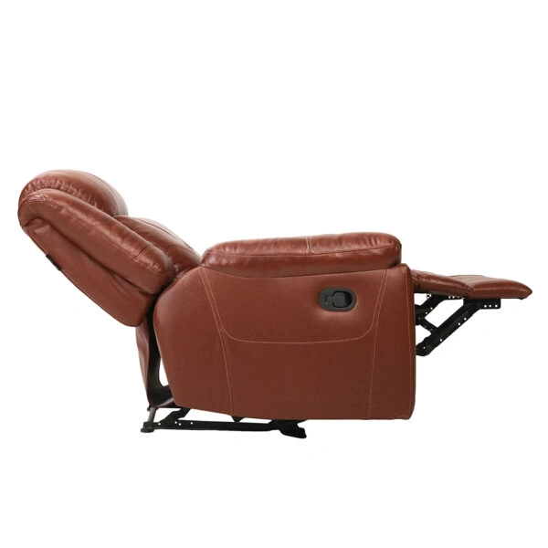 Recliners India Single Seater Recliner Sofa - Joy (Color: Chestnut Two Tone)-4