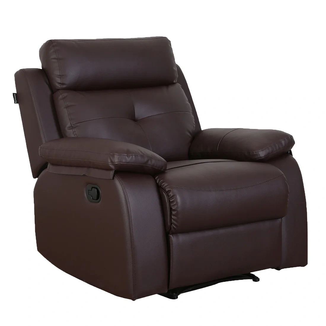 Recliners India Single Seater Recliner Sofa - Ohio (Color: Brown)-1