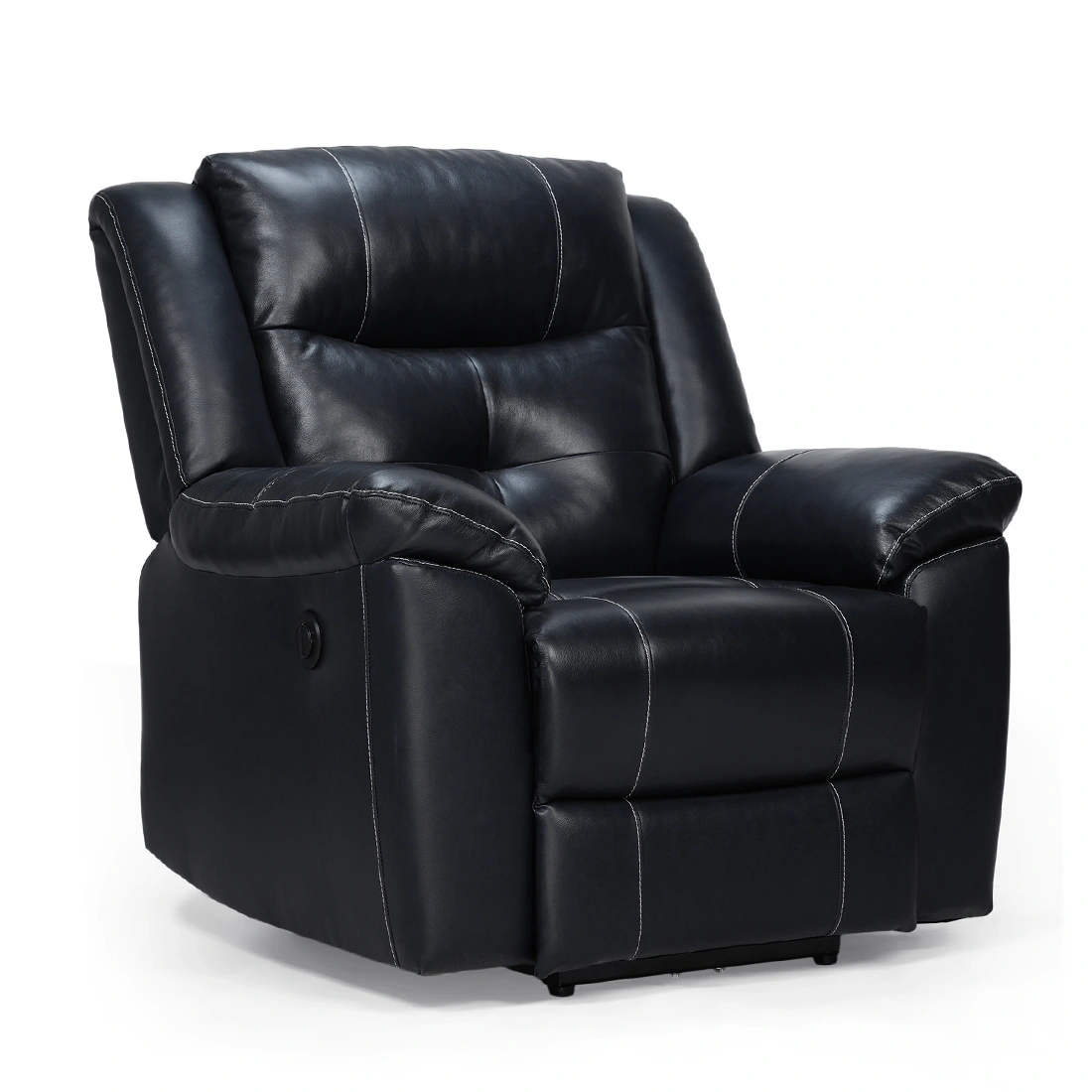 Recliners India Single Seater Recliner Sofa - Zeal (Color: Black)-1