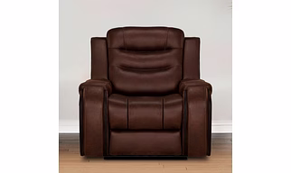 Recliners India Single Seater Recliner Sofa - Silk (Color: Chocolate Brown)