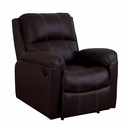 Single Seater Recliner Chair for Living Room – Spino Brown | Recliner Chair | Recliner Chairs for Home Relax | Recliner | 1 Seater Chair Sofa | Single Seater Motorized/Manual Recliner | 1 Year Warranty | Recliners India-2