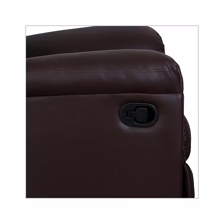 Single Seater Recliner Chair for Living Room – Spino Brown | Recliner Chair | Recliner Chairs for Home Relax | Recliner | 1 Seater Chair Sofa | Single Seater Motorized/Manual Recliner | 1 Year Warranty | Recliners India-3