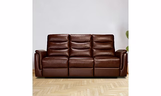 Three Seater Recliner Sofa for Living Room – Crown | Recliner Sofa | Recliner Chairs for Home Relax | Recliner | 3 Seater Chair Sofa | Three Seater Motorized/Manual Recliner | 1 Year Warranty | Recliners India