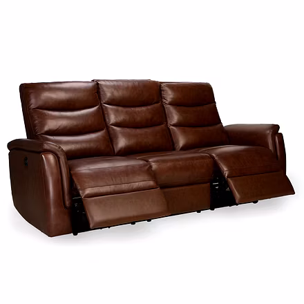 Three Seater Recliner Sofa for Living Room – Crown | Recliner Sofa | Recliner Chairs for Home Relax | Recliner | 3 Seater Chair Sofa | Three Seater Motorized/Manual Recliner | 1 Year Warranty | Recliners India-1