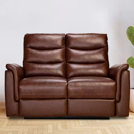 Two Seater Recliner Sofa for Living Room – Crown | Recliner Sofa | Recliner Chairs for Home Relax | Recliner | 2 Seater Chair Sofa | Two Seater Motorized/Manual Recliner | 1 Year Warranty | Recliners India-TWOCROWN