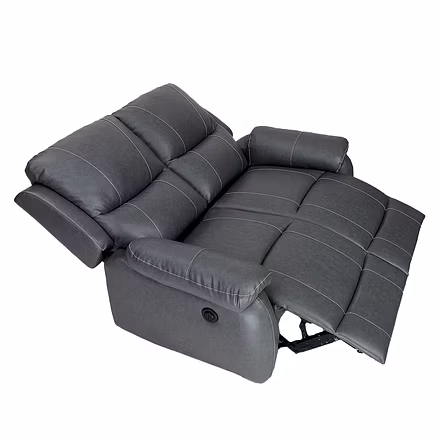 Two Seater Recliner Sofa for Living Room– Lite | Recliner Sofa | Recliner Sofa for Home Relax | Recliner | 2 Seater Chair Sofa | Two Seater Motorized/Manual Recliner | 1 Year Warranty | Recliners India-2