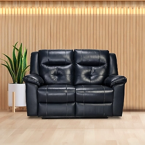 Two Seater Recliner Sofa for Living Room - Zeal | Recliner Sofa | Recliner Sofa for Home Relax | Recliner | 2 Seater Chair Sofa | Two Seater Motorized/Manual Recliner | 1 Year Warranty | Recliners India