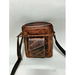 Leather Messenger Bag