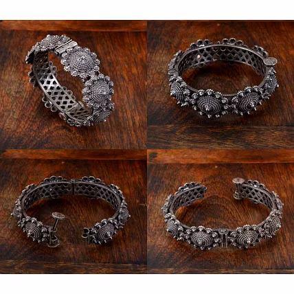 Oxidised Antique Tribal Braclet/Bangle Collection-2