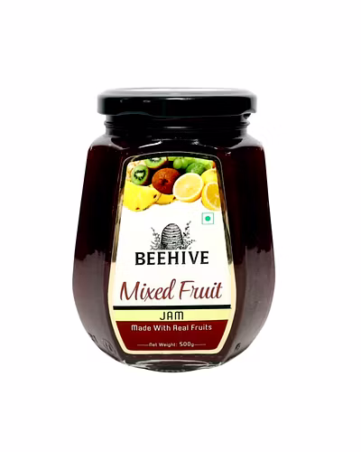 BEEHIVE MIX FRUITS JAM 500GM-12365572