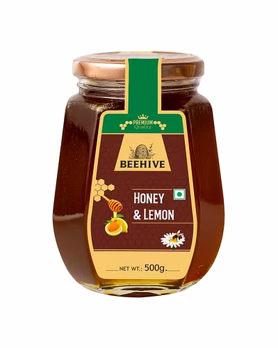 BEEHIVE LEMON HONEY 500GM-12369750