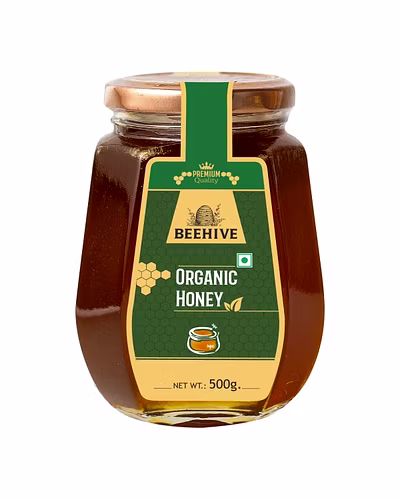 BEEHIVE ORGANIC HONEY 500GM-12369942
