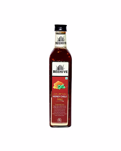 BEEHIVE HONEY CHILLI SAUCE | DIP,SPREAD &amp; STIR FRY 615 GM SPICY-12370044