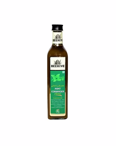 BEEHIVE MINT CORIANDER CHUTNEY SAUCE 280GM-12370100