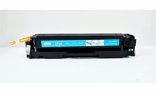 PDC-054C Cyan Toner Cartridge Compatible with Canon Cartridge 054 Cyan