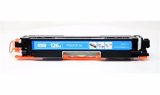 PDC-126-311A Cyan Toner Cartridge Compatible with HP CE311A Cyan