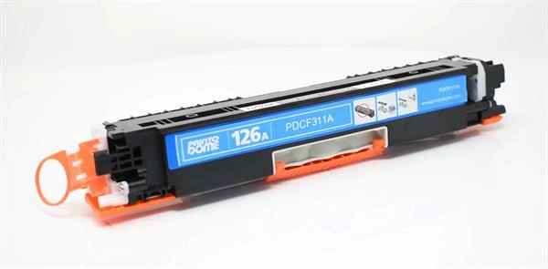 PDC-126-311A Cyan Toner Cartridge Compatible with HP CE311A Cyan-2