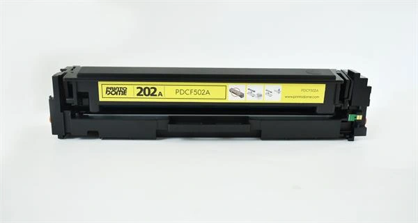 PDC-202-502A Yellow Toner Cartridge Compatible with HP CF 502A Yellow-Pri1047