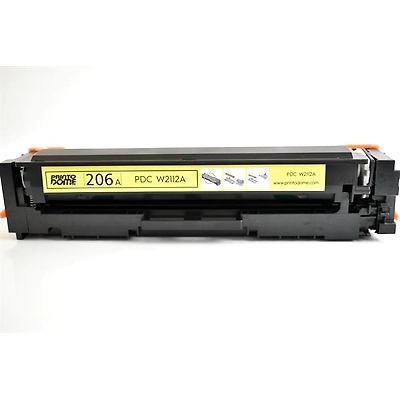 PDC-206-2112A Yellow Toner Cartridge Compatible with HP W2112A