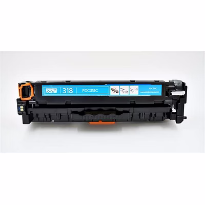 pdc-318c cyan toner cartridge compatible with canon 318 cyan