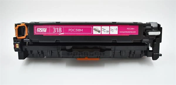 PDC-318M Magenta Toner Cartridge Compatible with Canon Cartridge 318 Magenta-Pri1070