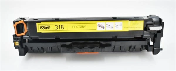 PDC-318Y Yellow Toner Cartridge Compatible with Canon 318 Yellow-Pri1071