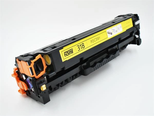 PDC-318Y Yellow Toner Cartridge Compatible with Canon 318 Yellow-1