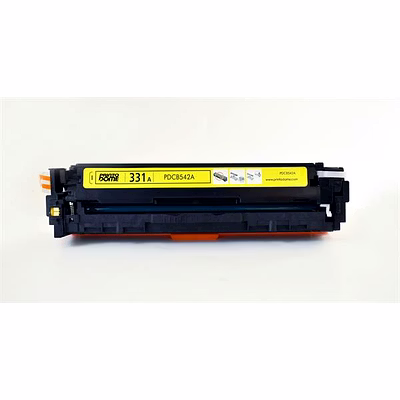 pdc-331y yellow toner cartridge compatible with canon cartridge 331yellow