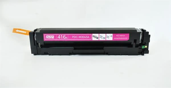 PDC-416M Magenta Toner Cartridge Compatible with HP Cartridge W2043A Magenta-Pri1082