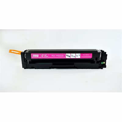 pdc-416m magenta toner cartridge compatible with hp cartridge w2043a magenta