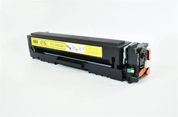 PDC-416Y Yellow Toner Cartridge Compatible with HP W2042A Yellow-1