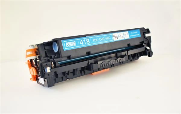 PDC-418C Cyan Toner Cartridge Compatible with Canon 418 Cyan-1