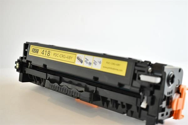 PDC-418Y Yellow Toner Cartridge Compatible with Canon 418 Yellow-1