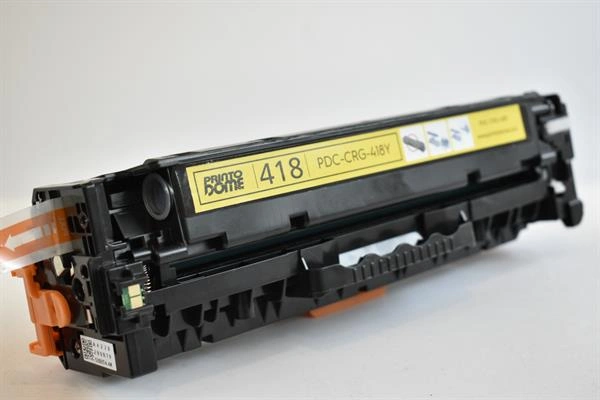 PDC-418Y Yellow Toner Cartridge Compatible with Canon 418 Yellow-2