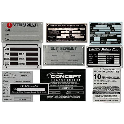 Metal Labels | Aluminum Labels | Engraved Metal Name Plates-12338010